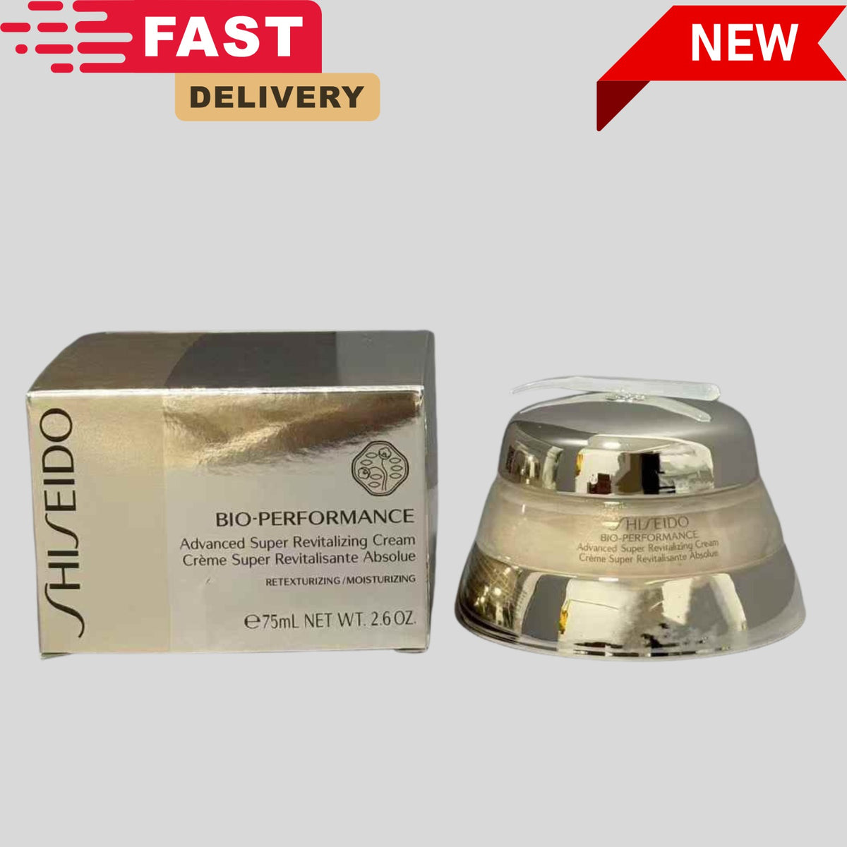 Shiseido Bio-Performance Advanced Super Revitalizing Cream 75ml – Retexturizing Moisturizer