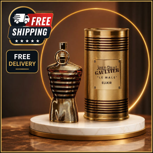 Jean Paul Gaultier Le Male Elixir Eau de Parfum Spray for Men 4.2 oz