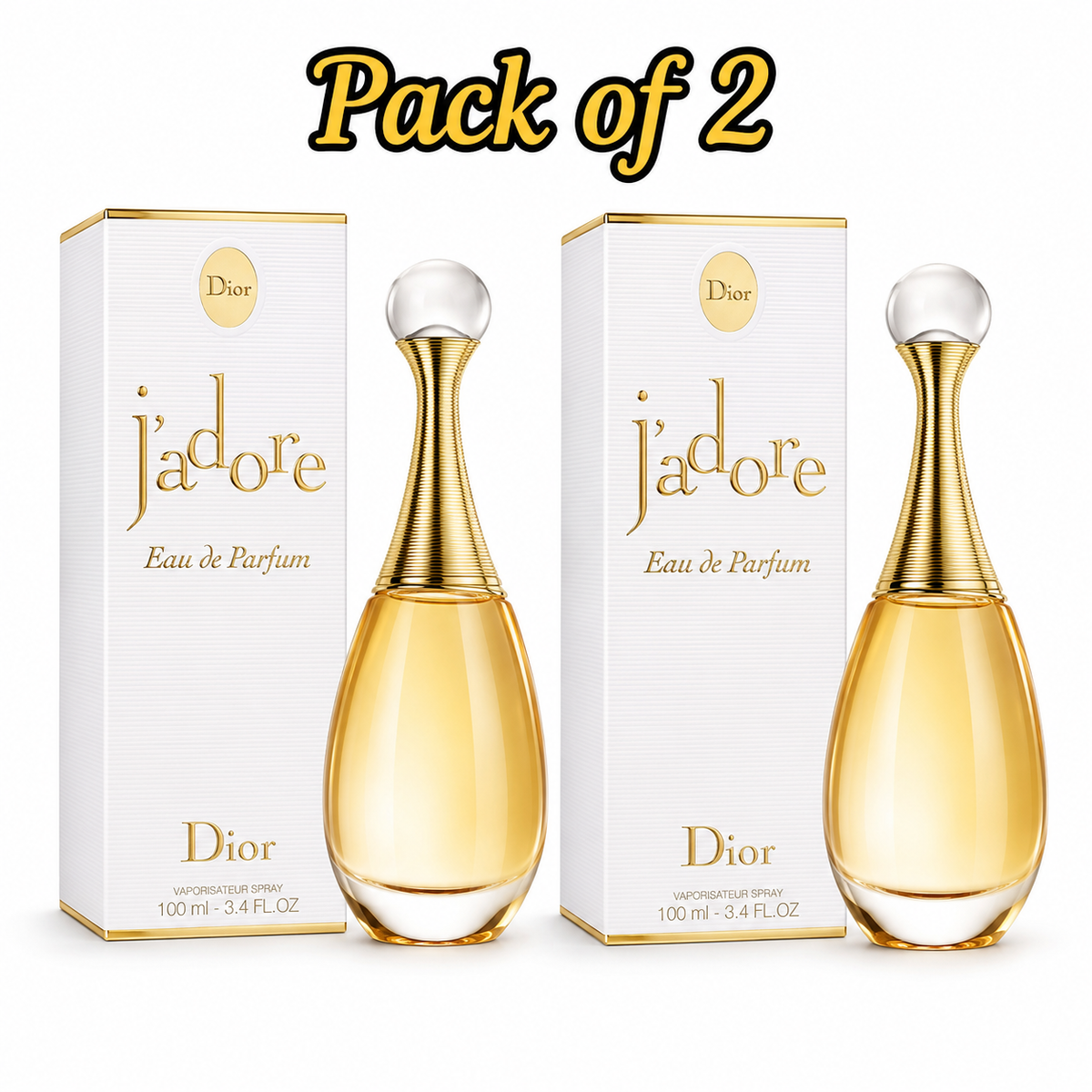 Dior J'adore Eau de Parfum for Women 3.4 oz (100ml)