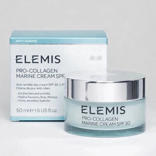 ELEMIS Pro-Collagen Marine Cream SPF 30 Anti-Wrinkle Day Moisturizer | 50ml / 1.6 fl oz