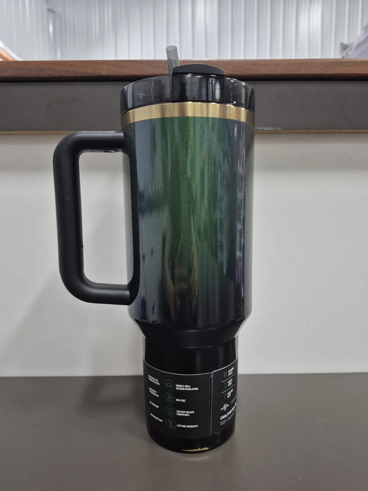 Stanley X Tumbler Love Shack Fancy 40oz Holiday Rosa Beaux Blue Gift Box Cup
