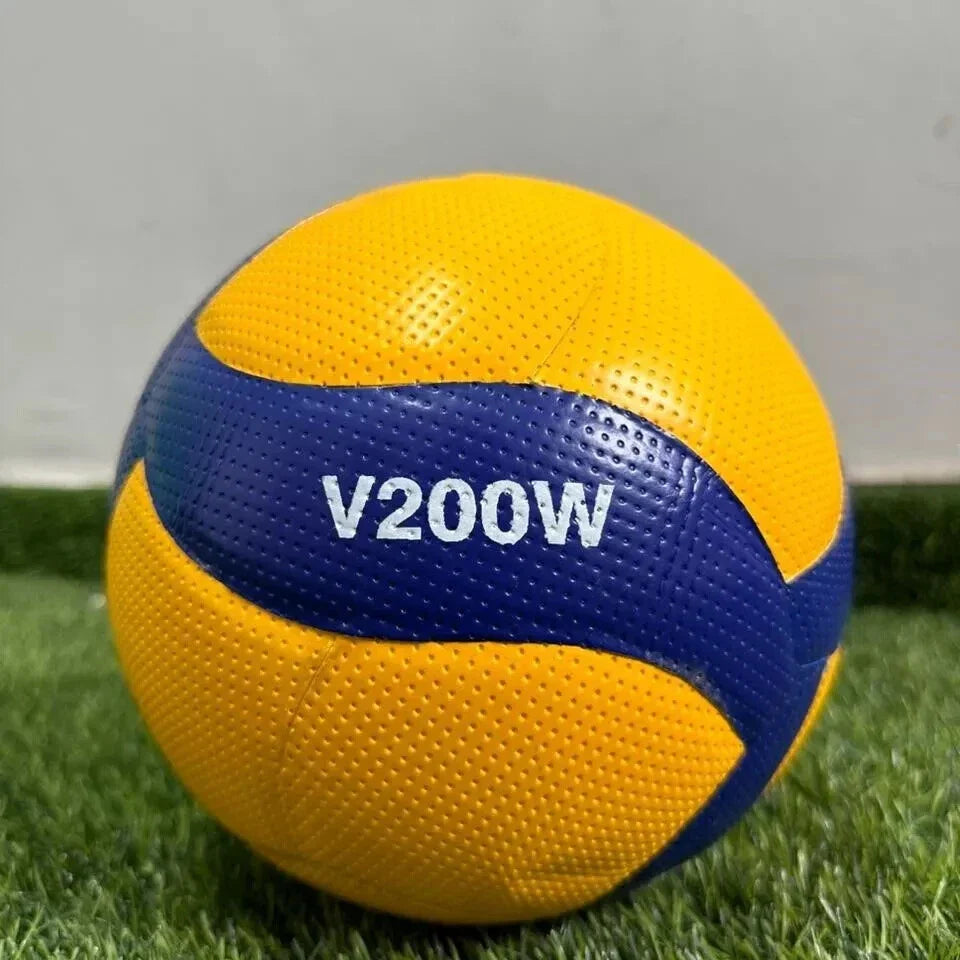 Mikasa Volleyball Official Size 5 – Premium Indoor/Outdoor Training & Match Ball – Yellow & Blue